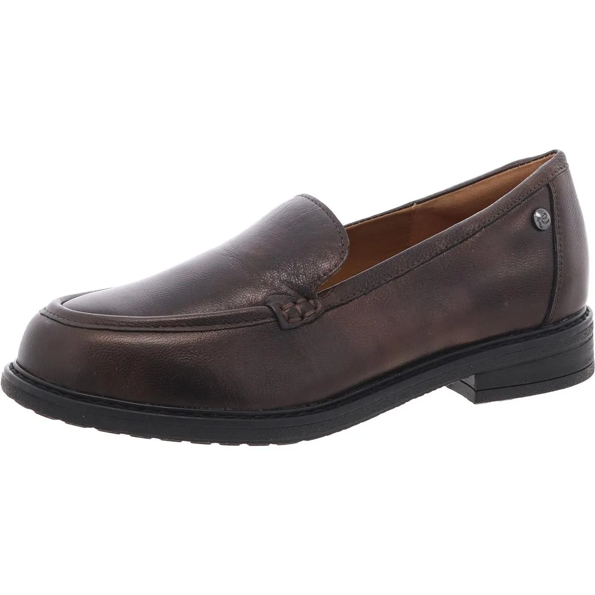 Jaylin Womens Leather Slip On Loafers