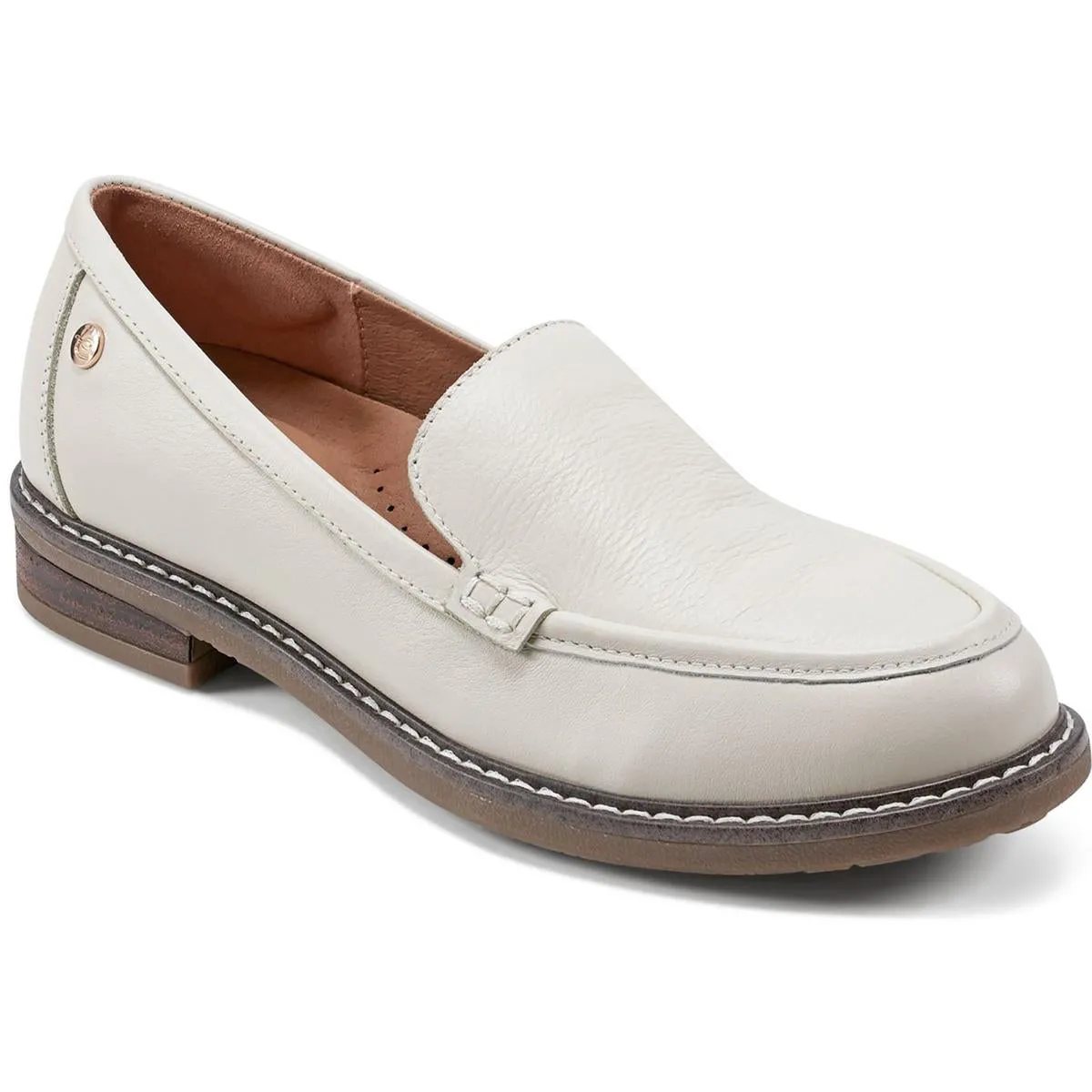 Jaylin Womens Leather Slip On Loafers