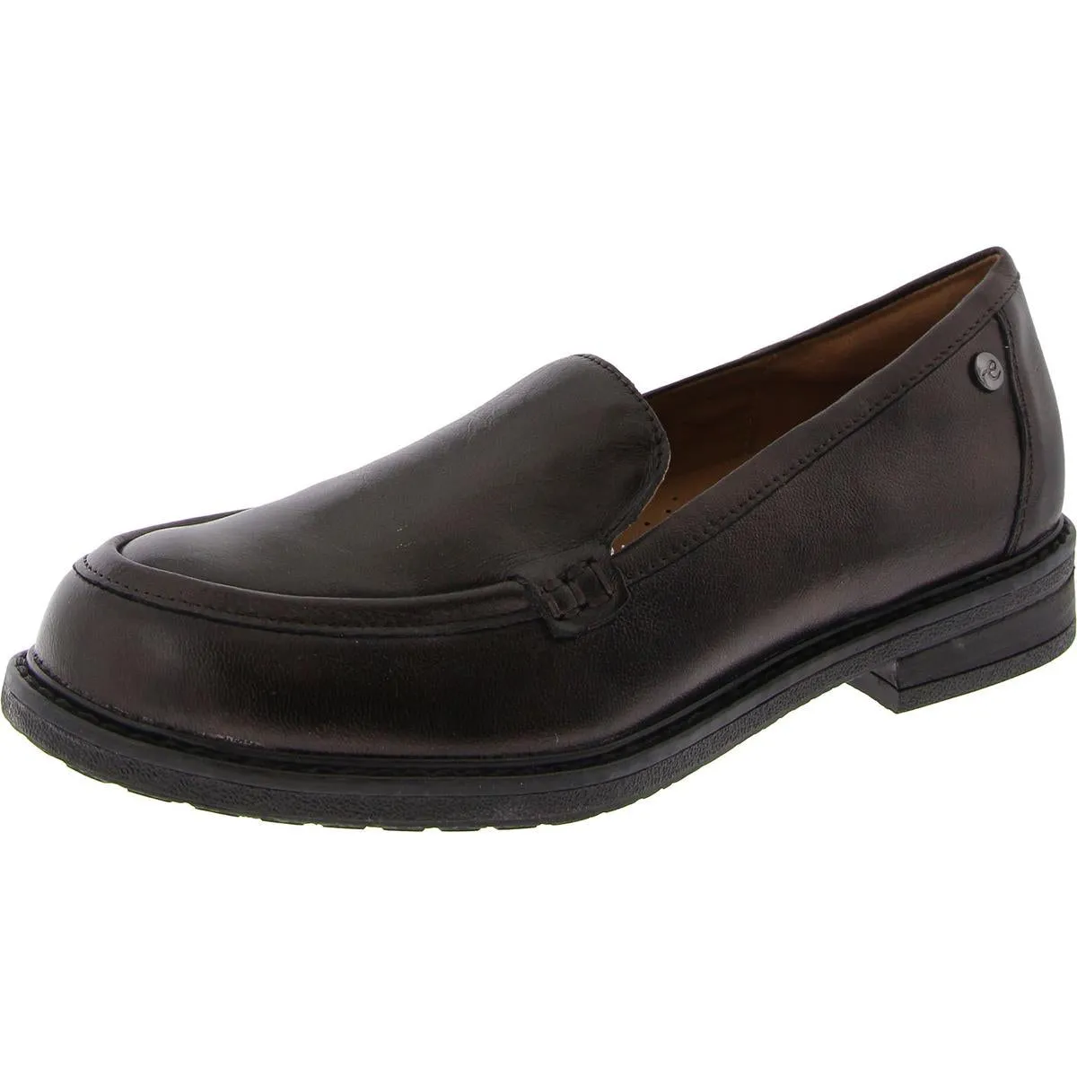 Jaylin Womens Leather Slip On Loafers