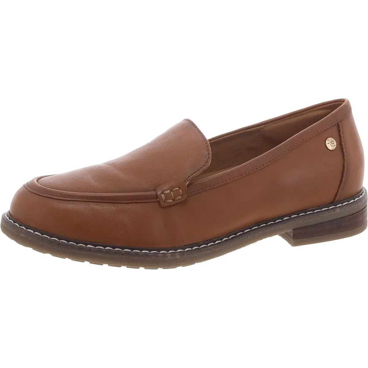 Jaylin Womens Leather Slip On Loafers