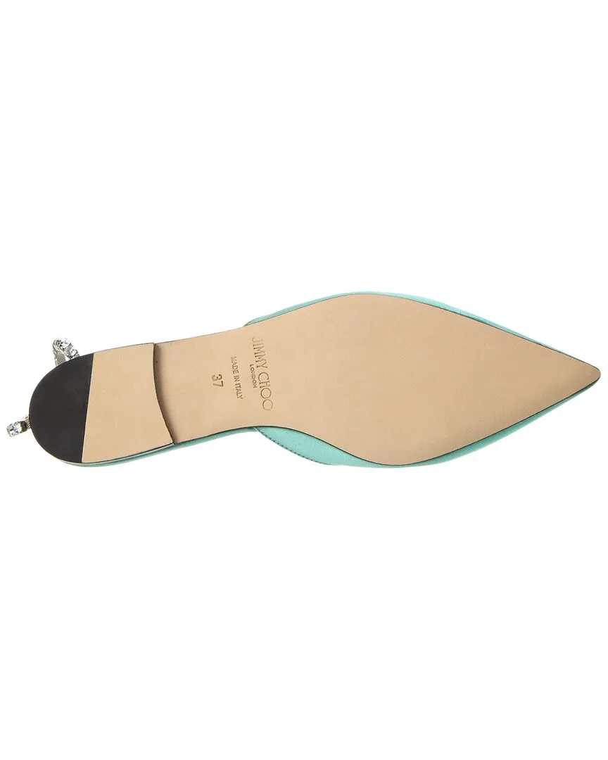 Jimmy Choo Saeda Satin Flat