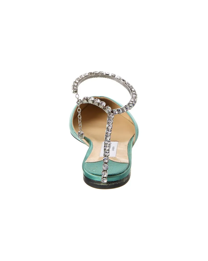 Jimmy Choo Saeda Satin Flat