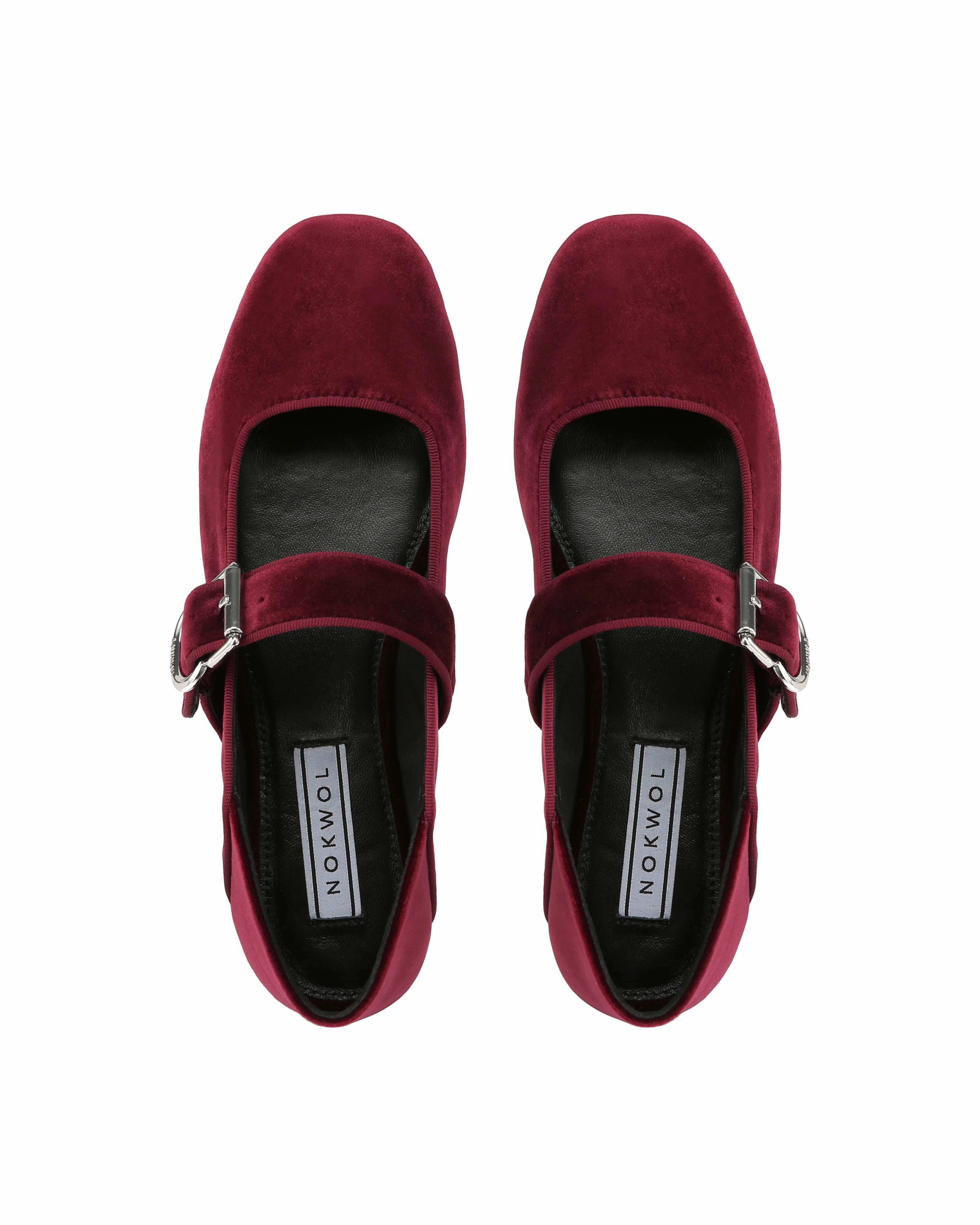 Jiso Burgundy Velvet