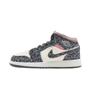 Jordan 1 Mid SE Floral (GS)