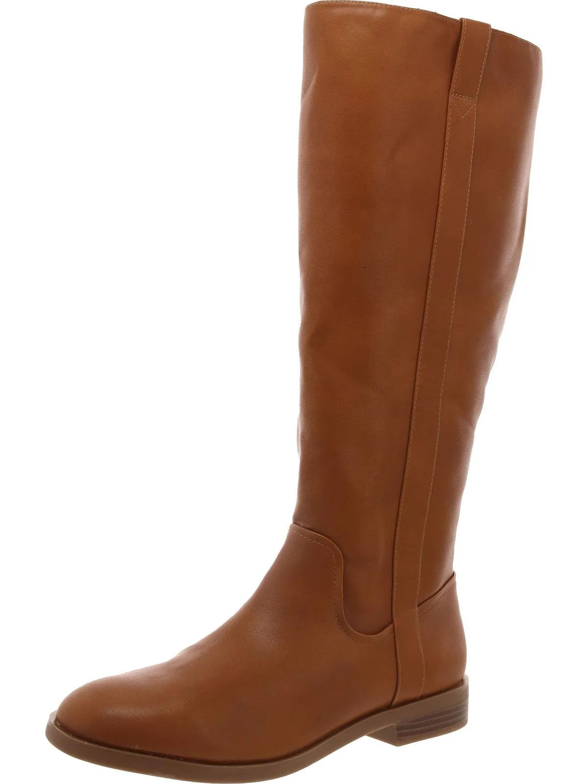 Josephine Womens Faux Leather Riding Knee-High Boots