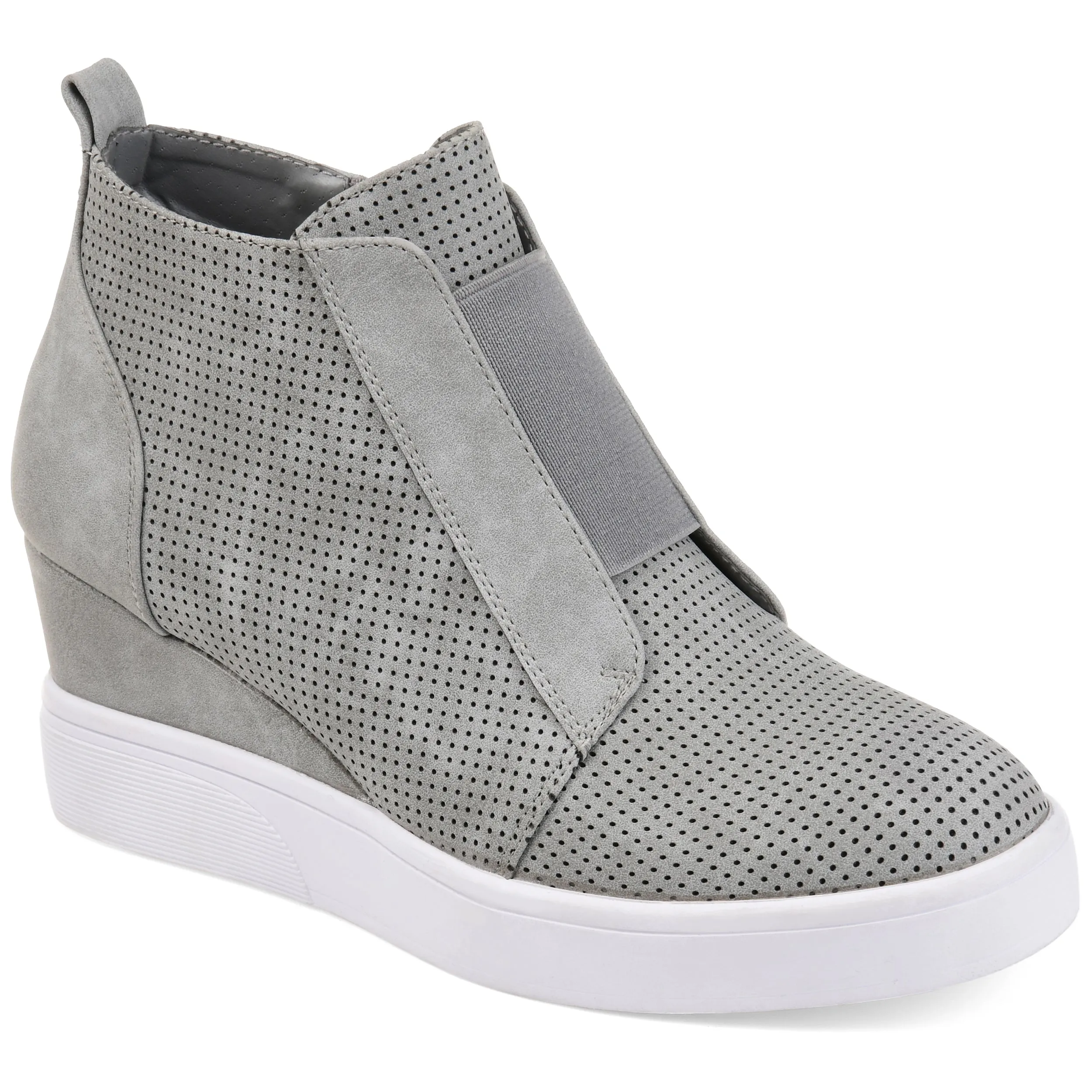 Journee Collection Women's Clara Sneaker Wedge