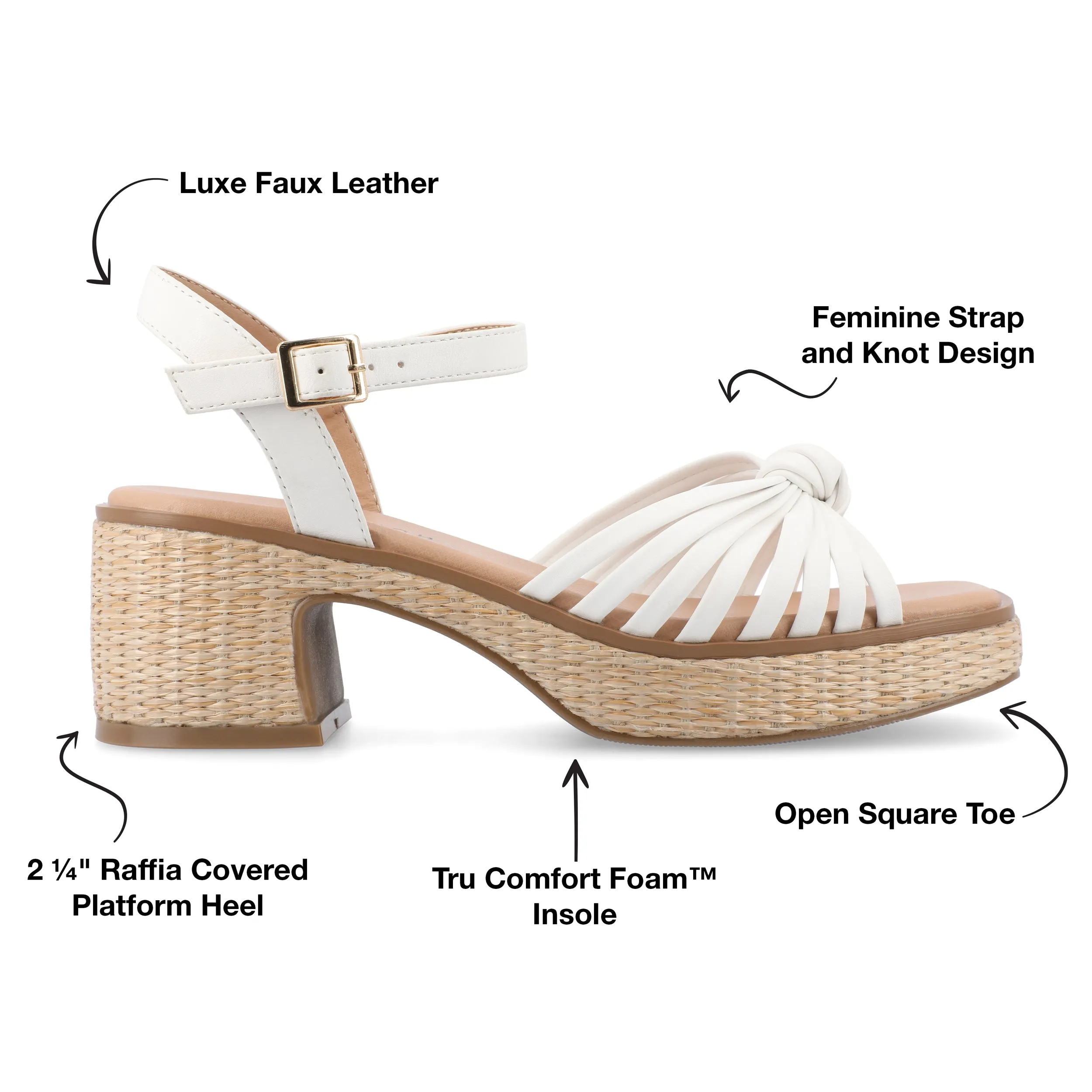 Journee Collection Women's Tru Comfort Foam Hally Sandals