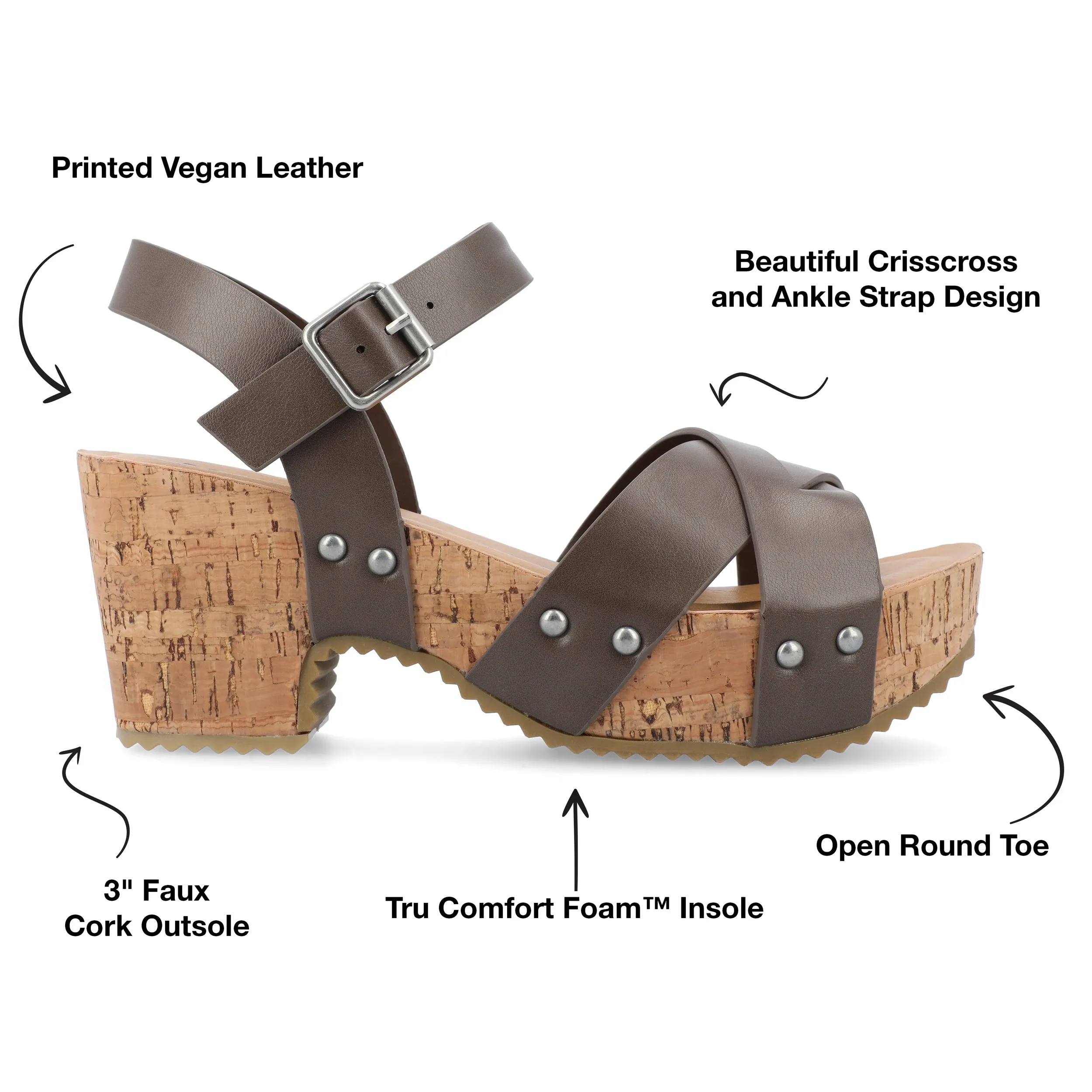 Journee Collection Women's Tru Comfort Foam Valentina Sandals