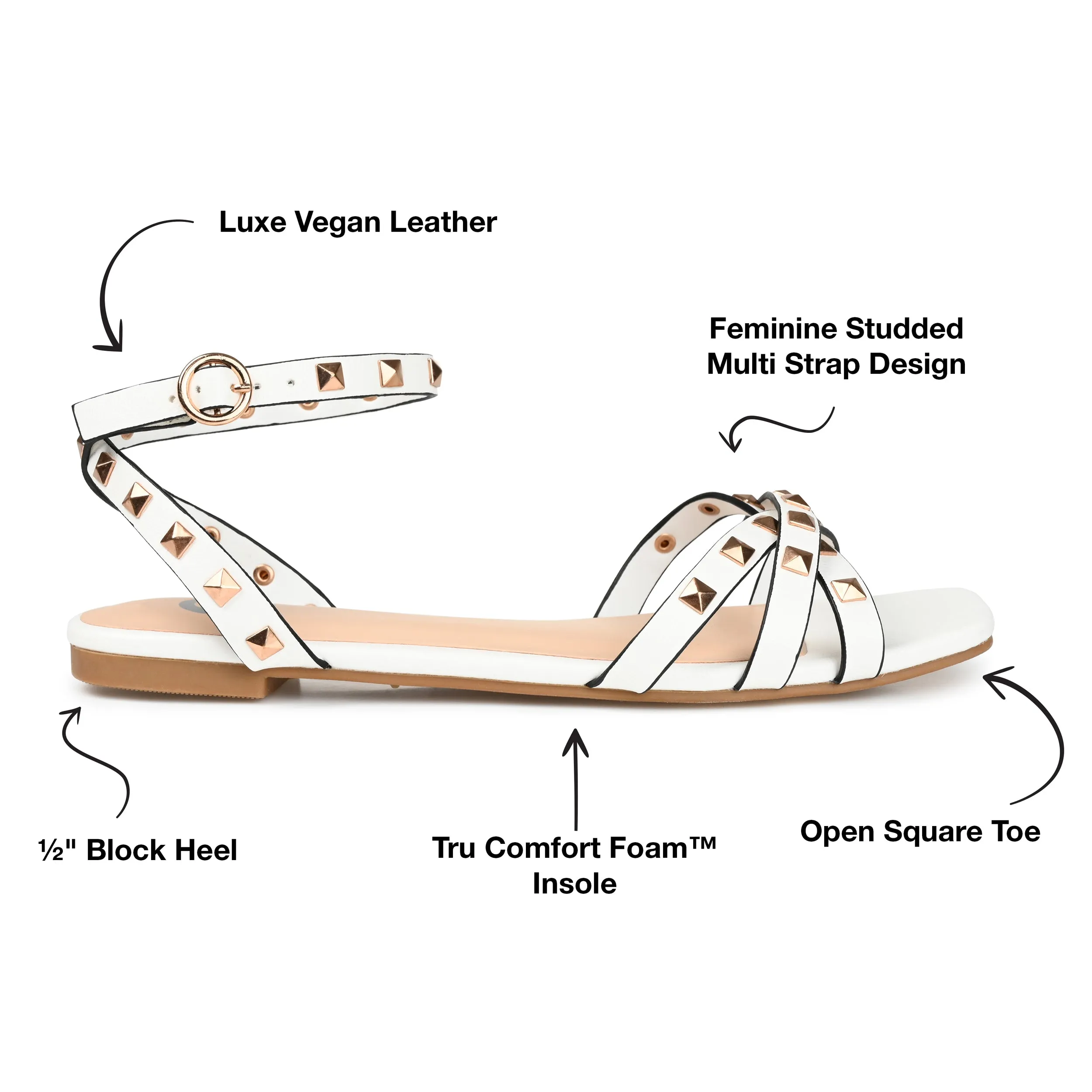Journee Collection Women's Tru Comfort Foam Zendaya Sandal