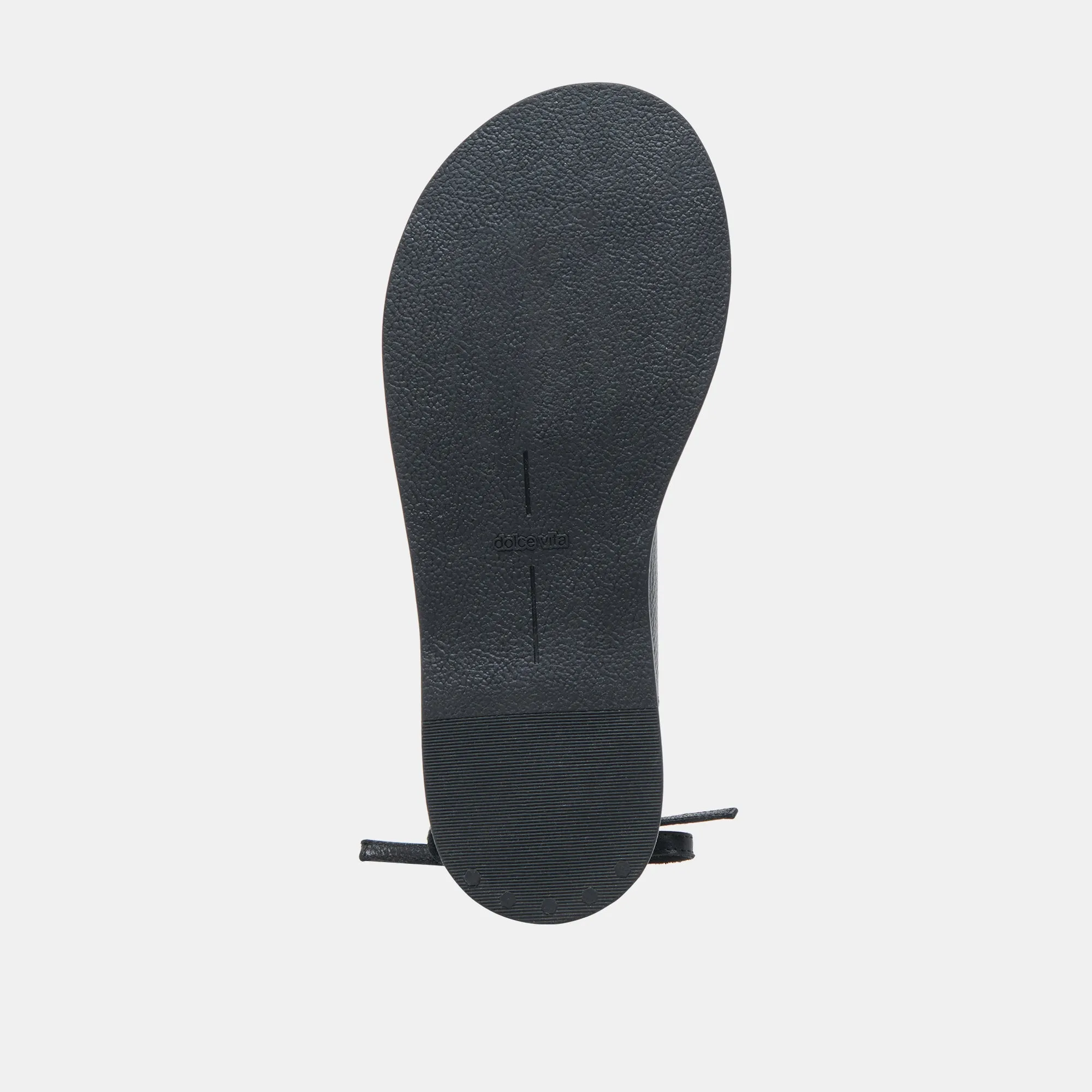 JUDY SANDALS BLACK LEATHER