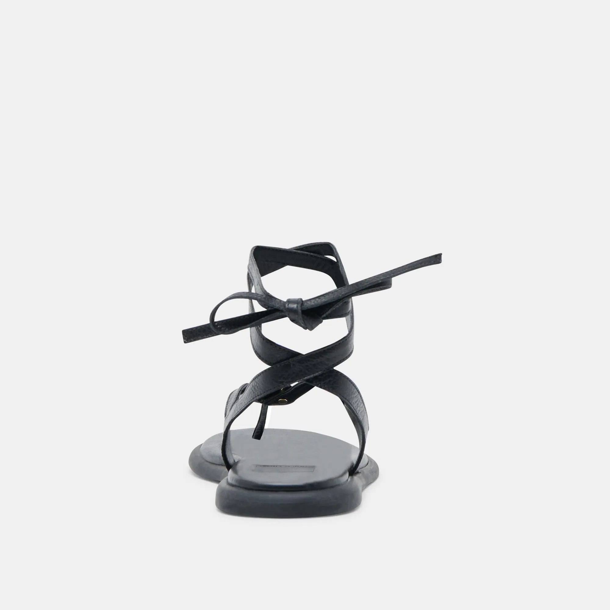 JUDY SANDALS BLACK LEATHER