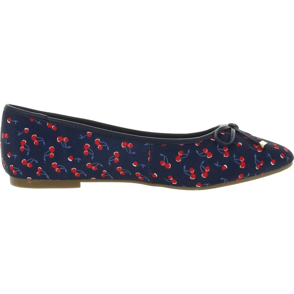 Kaii Womens Printed Cushioned Footbed Ballet Flats