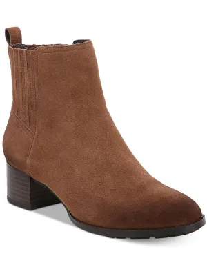 Kaiti Womens Block Heel Ankle Boots