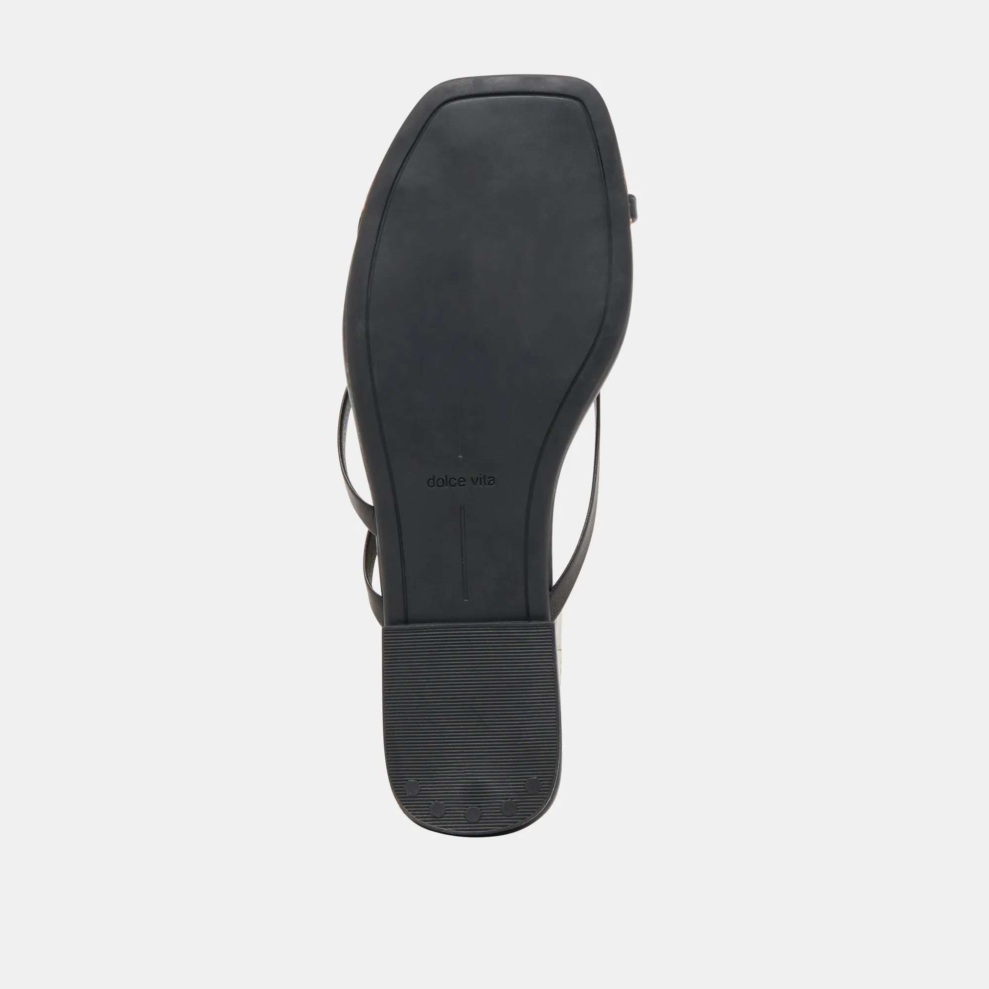 LAGUNA SANDALS BLACK LEATHER