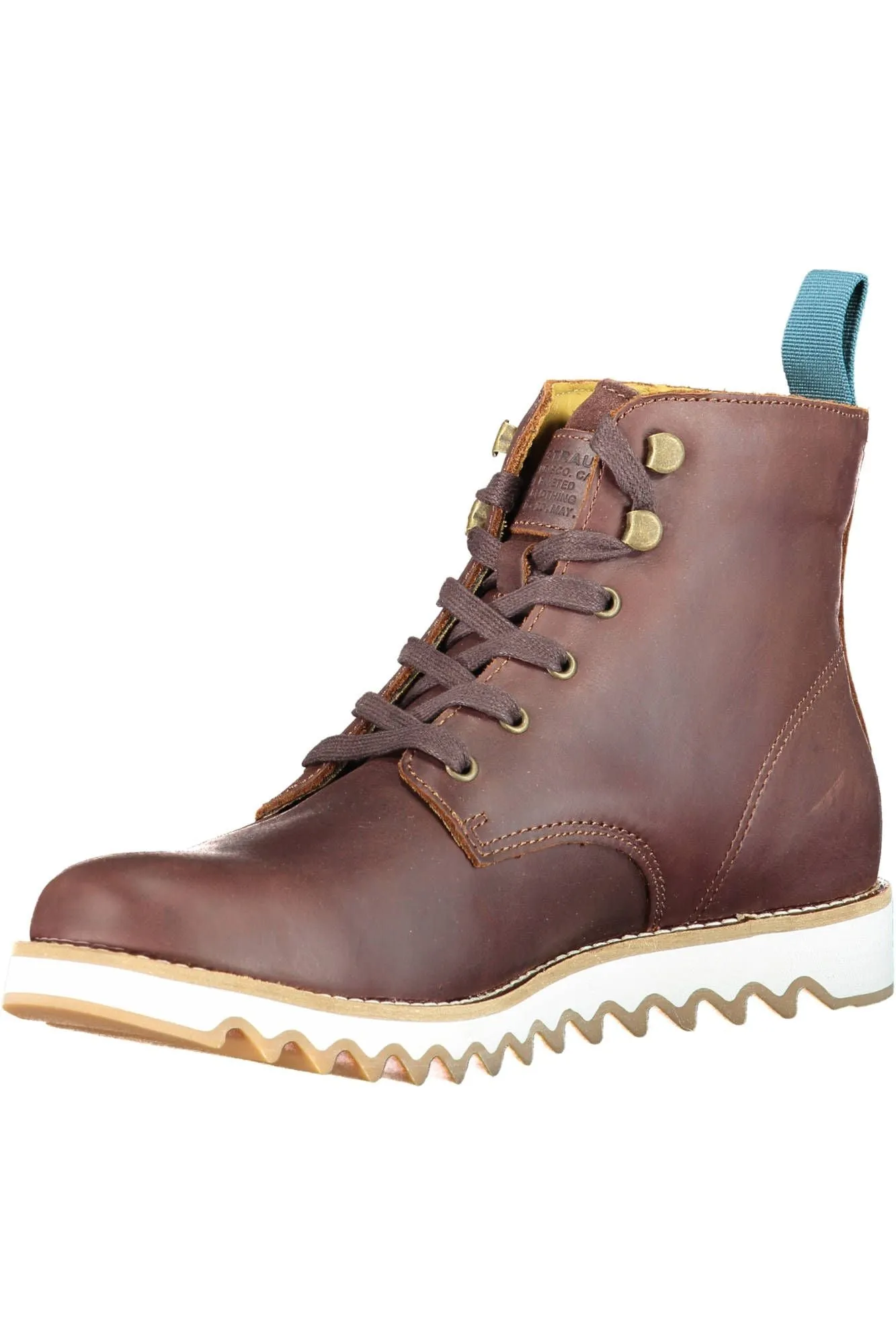 Levi's Elevated  Ankle Lace-Up Boots with Contrasting Men's Sole