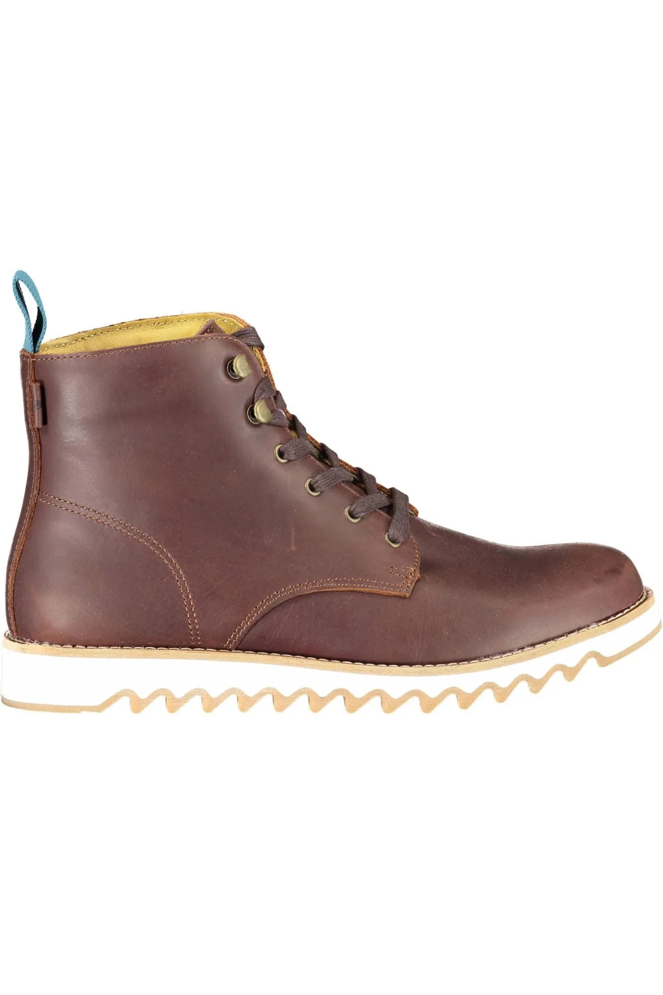 Levi's Elevated  Ankle Lace-Up Boots with Contrasting Men's Sole