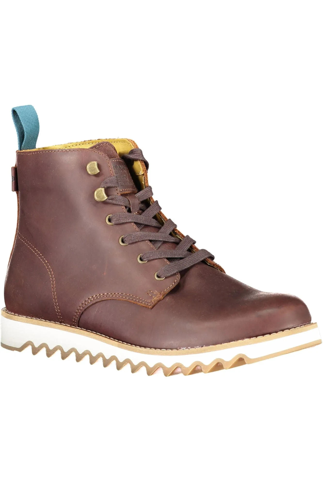 Levi's Elevated  Ankle Lace-Up Boots with Contrasting Men's Sole
