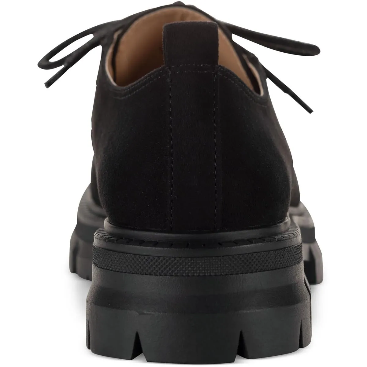 Linnaa Womens Faux Suede Round Toe Loafers