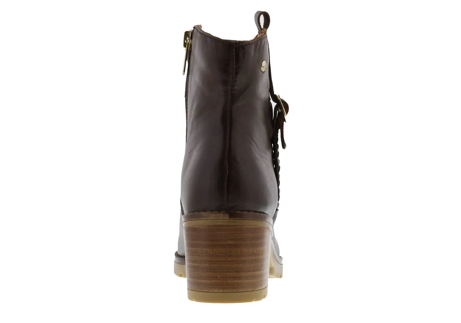 Llanes Leather Ankle Boots In Caoba