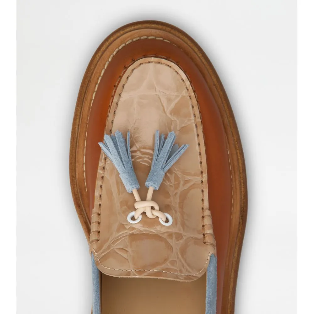 Loafers in Leather