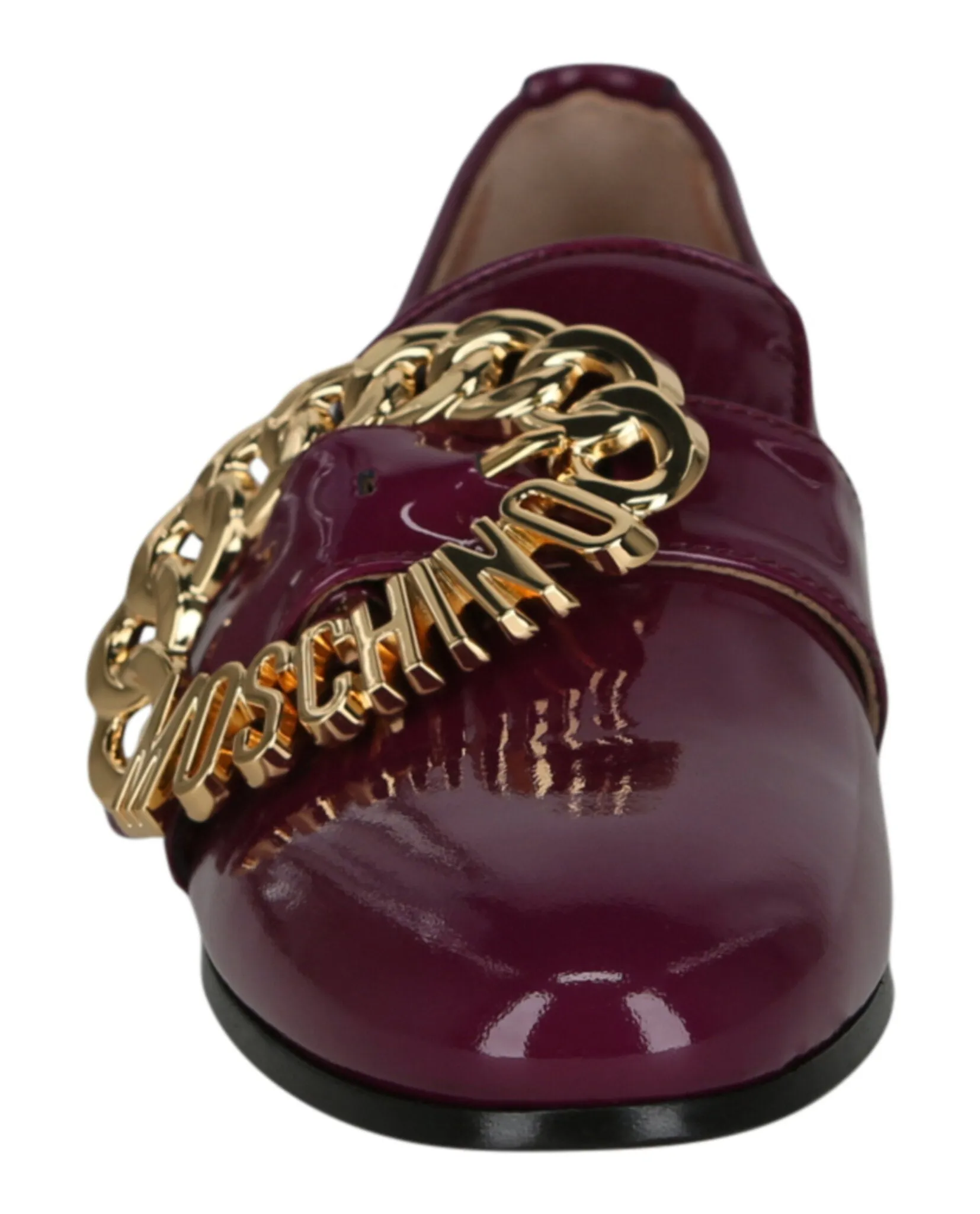 Logo Buckle Loafers