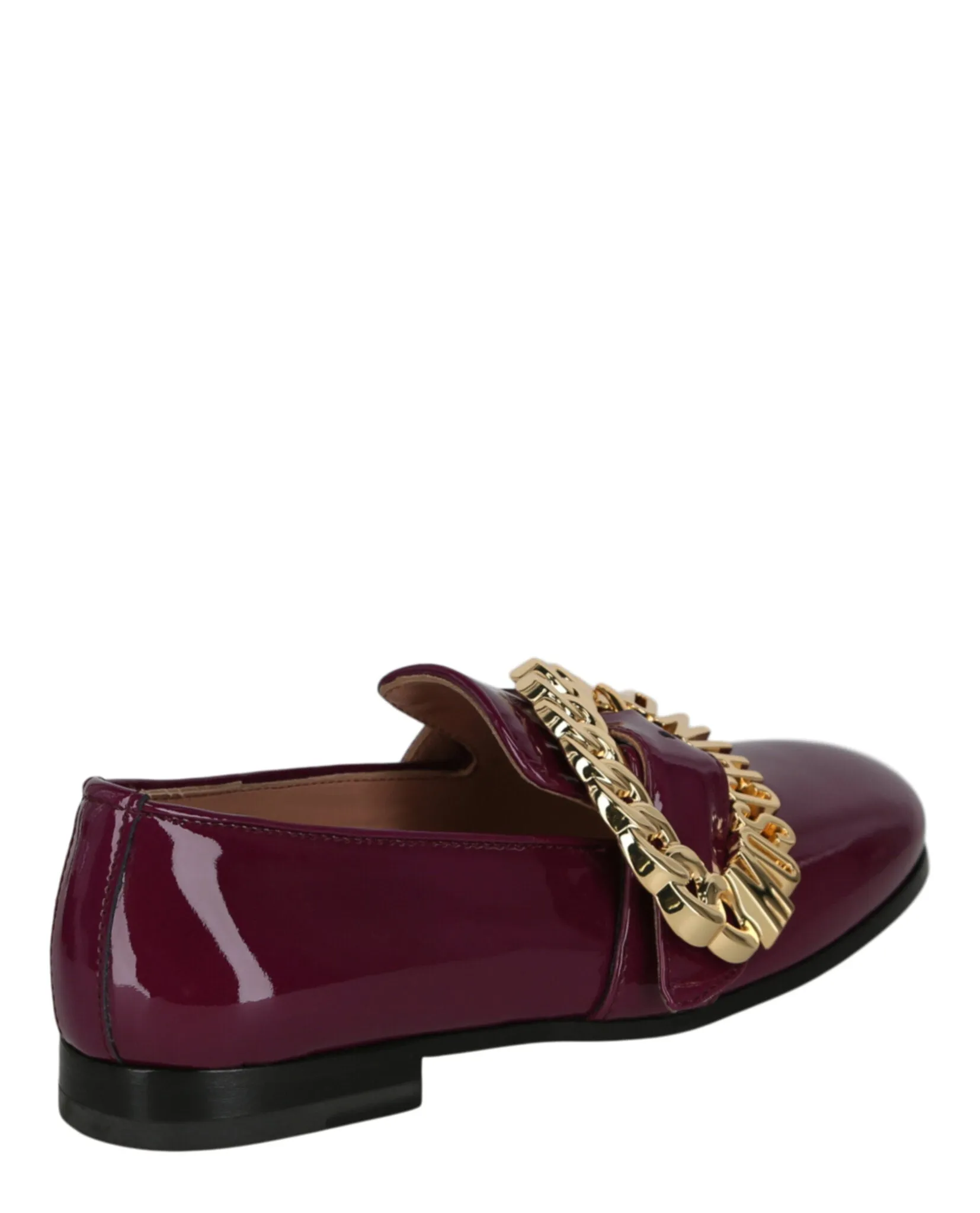 Logo Buckle Loafers