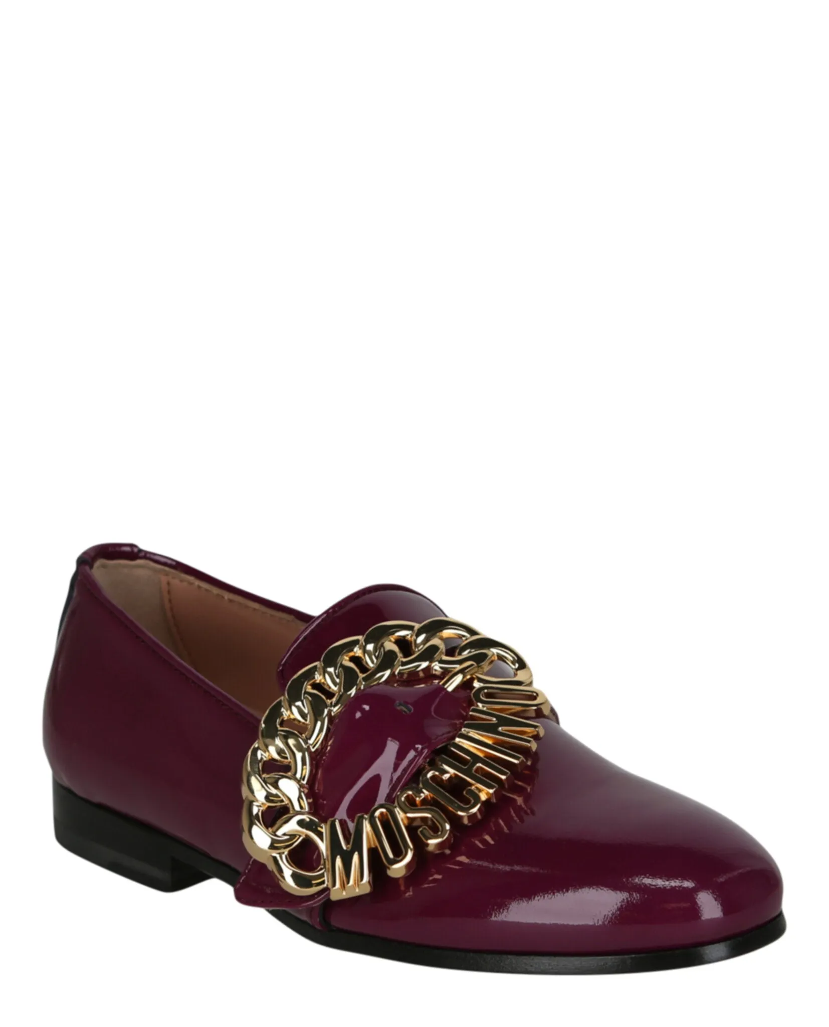 Logo Buckle Loafers