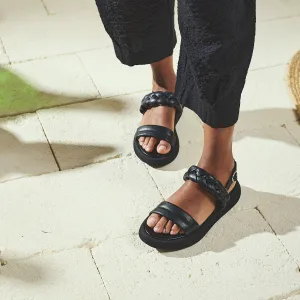 MARYLAND BLACK SANDAL