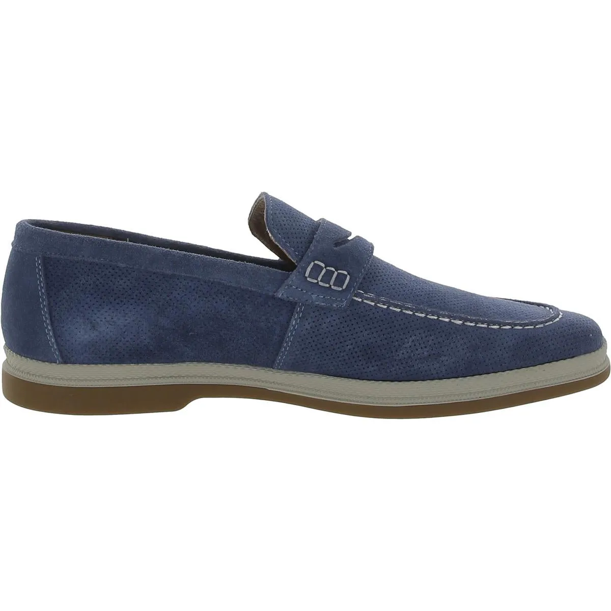 Menahan Mens Slip On Laceless Loafers