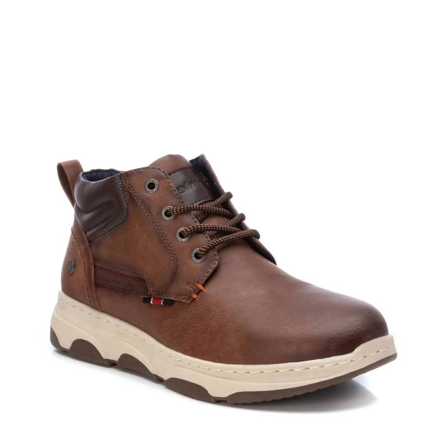 Men's Ankle Boots In Camel