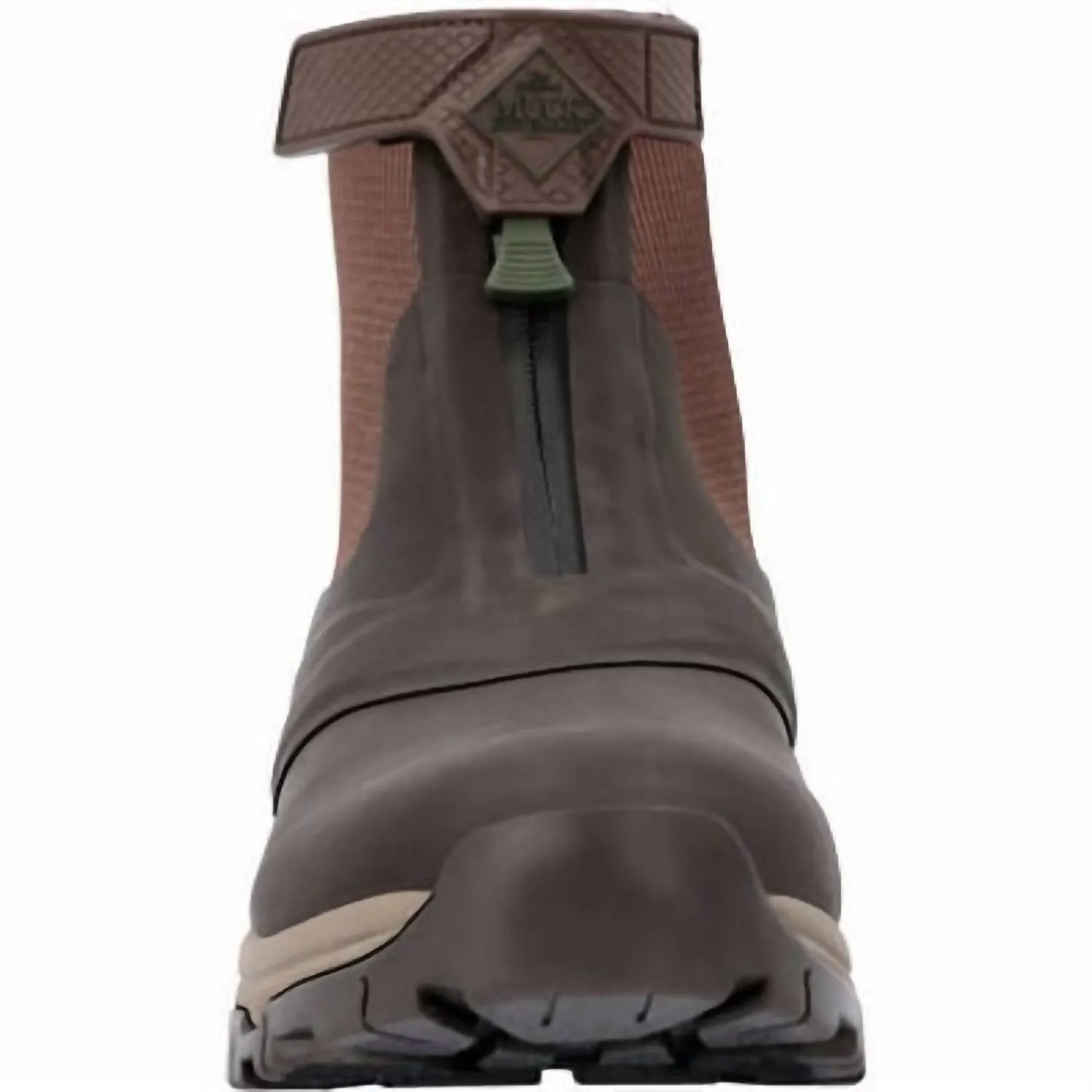 Men's Apex Mid Zip Ankle Boots In Dark Brown