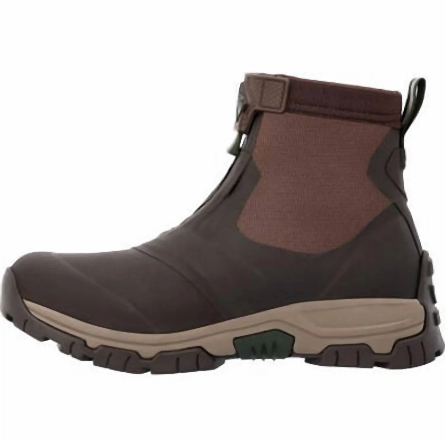 Men's Apex Mid Zip Ankle Boots In Dark Brown