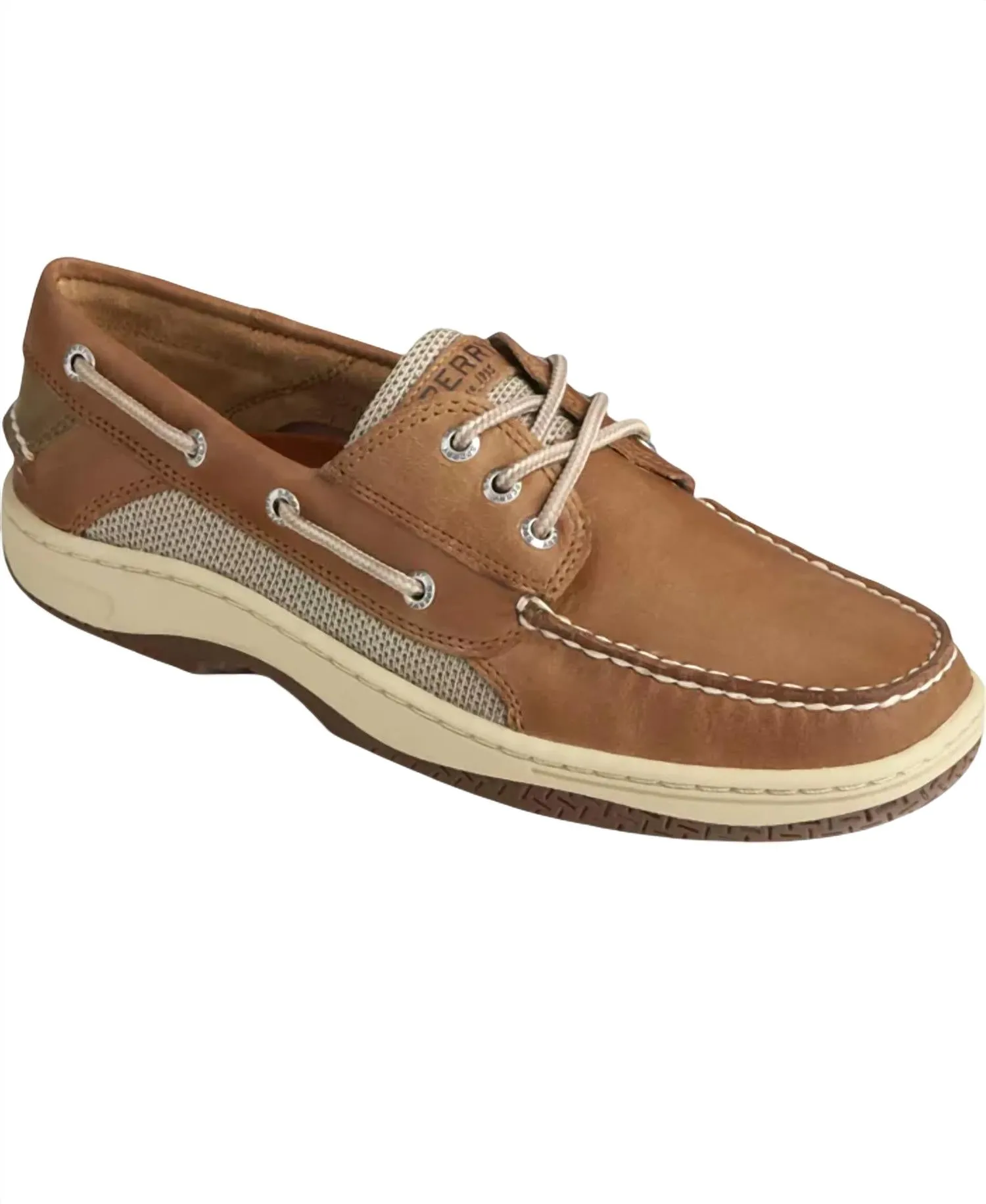 Men's Billfish Boat Shoe In Dark Tan
