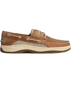 Men's Billfish Boat Shoe In Dark Tan