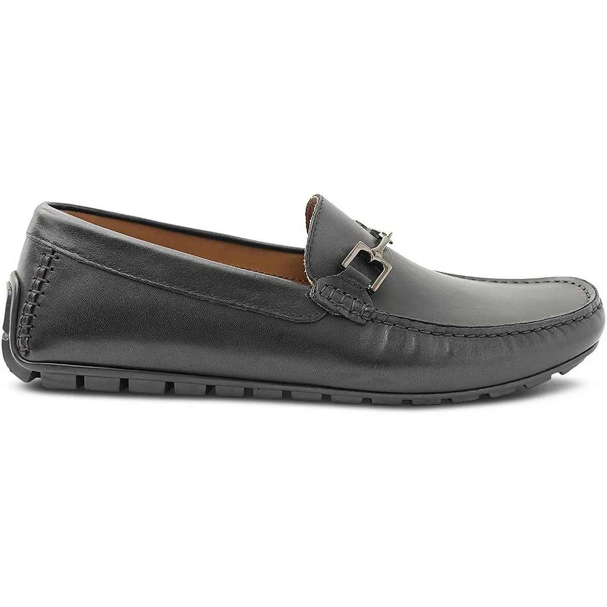 Mens Chain Moccasin Loafers