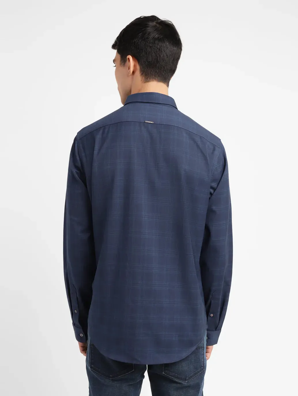 Men's Checkered Slim Fit Shirt