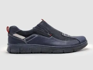 Men's Everyday Slip-On Leather Shoes In Navy
