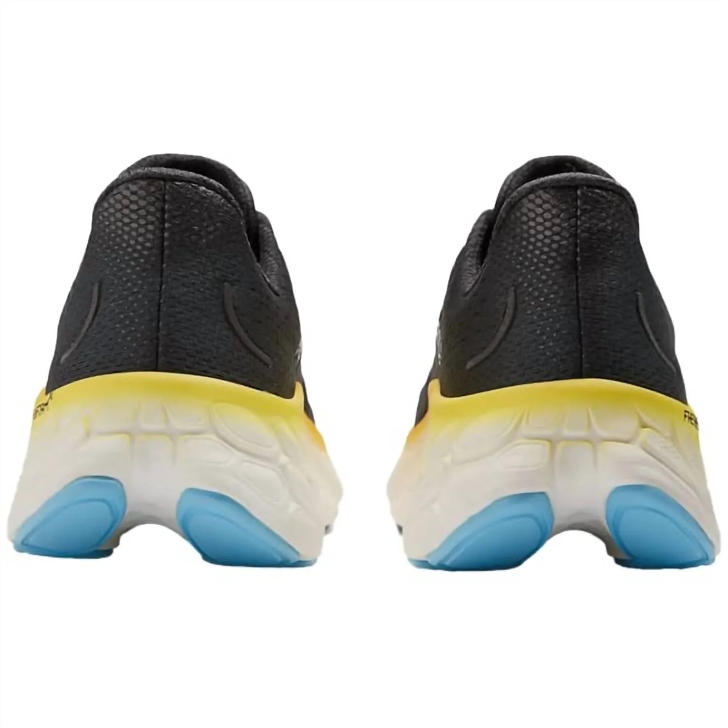 Men’S Fresh Foam X More V4 Sneakers In Blue Yellow