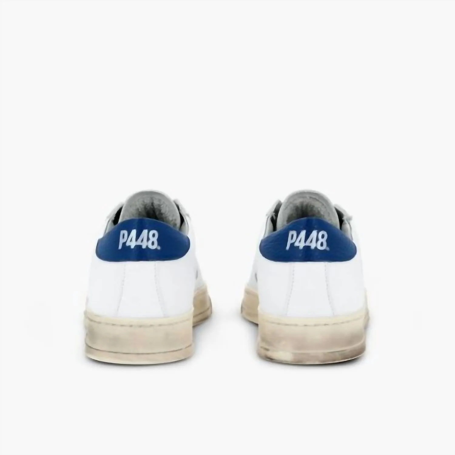 Men's Jack Sneaker In White/royal