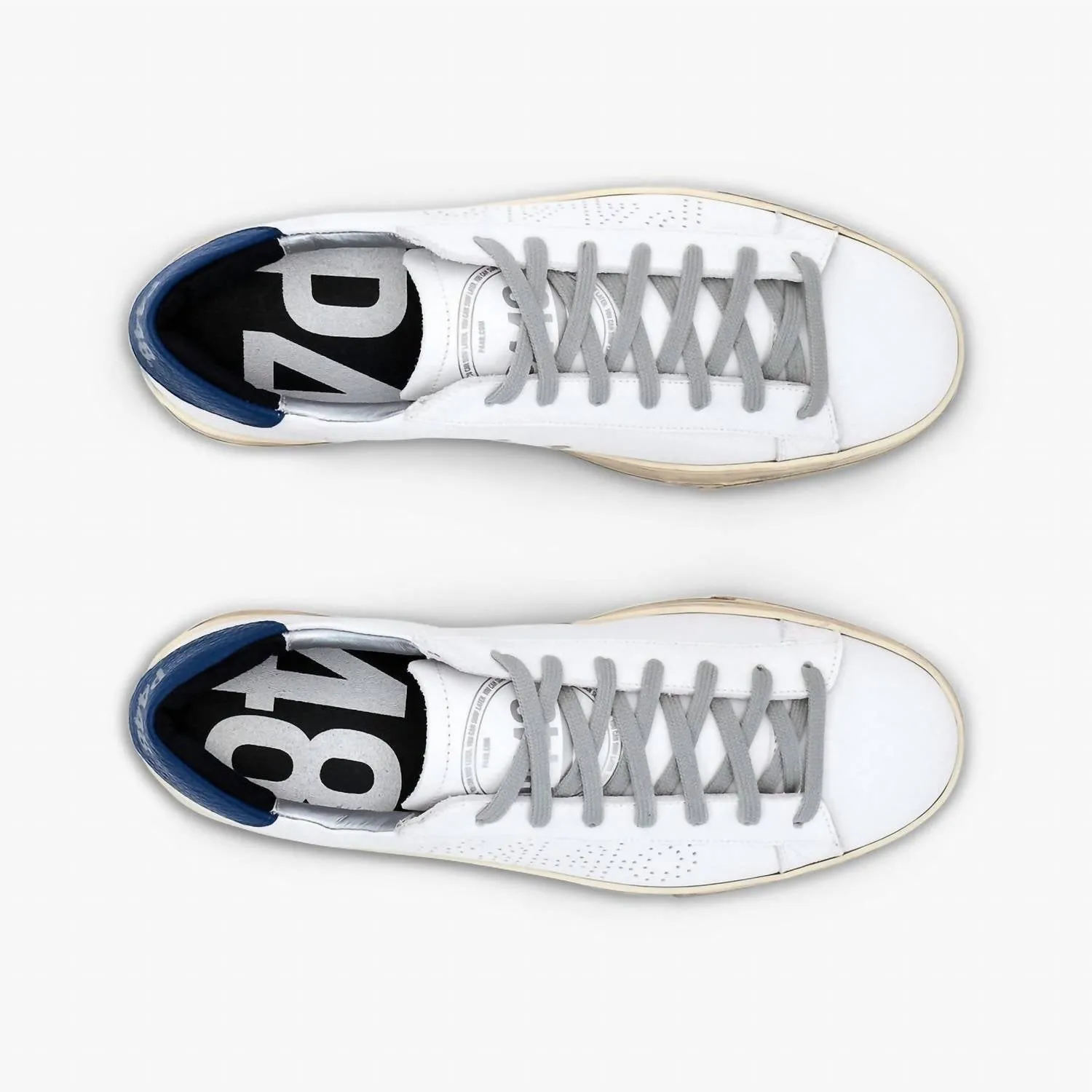 Men's Jack Sneaker In White/royal