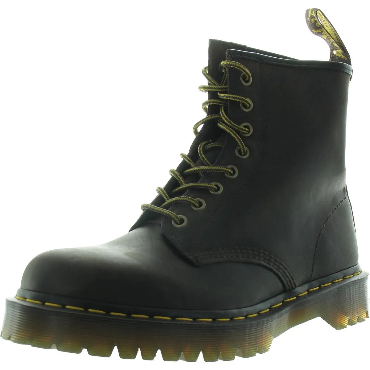 Mens Lace-Up Leather Combat & Lace-Up Boots