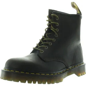 Mens Lace-Up Leather Combat & Lace-Up Boots