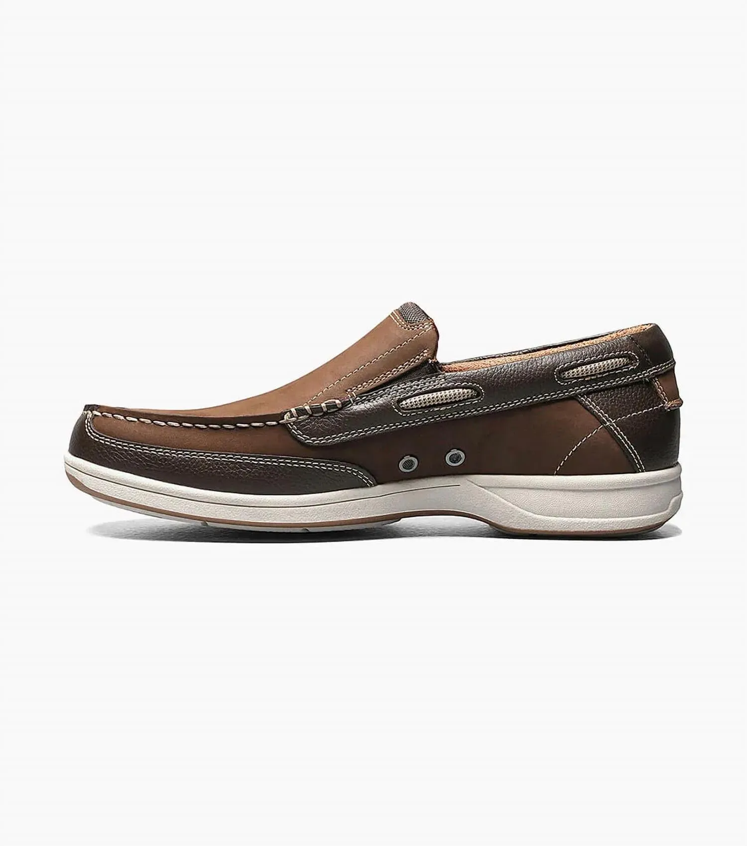 Men's Lakeside Moc Toe Slip On - Medium Width In Brown