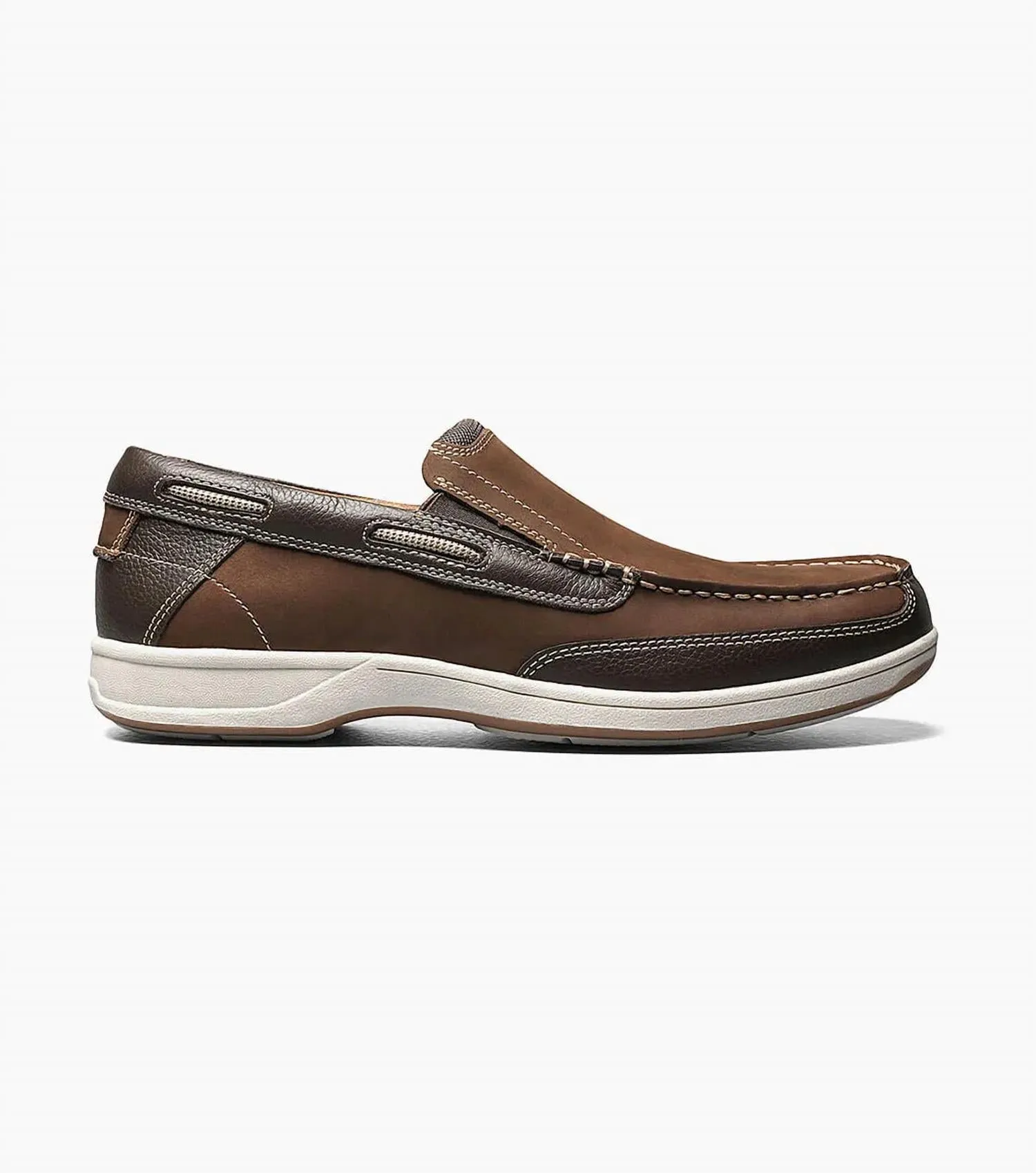 Men's Lakeside Moc Toe Slip On - Medium Width In Brown
