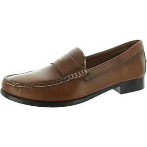 Mens Padded Insole Leather Loafers