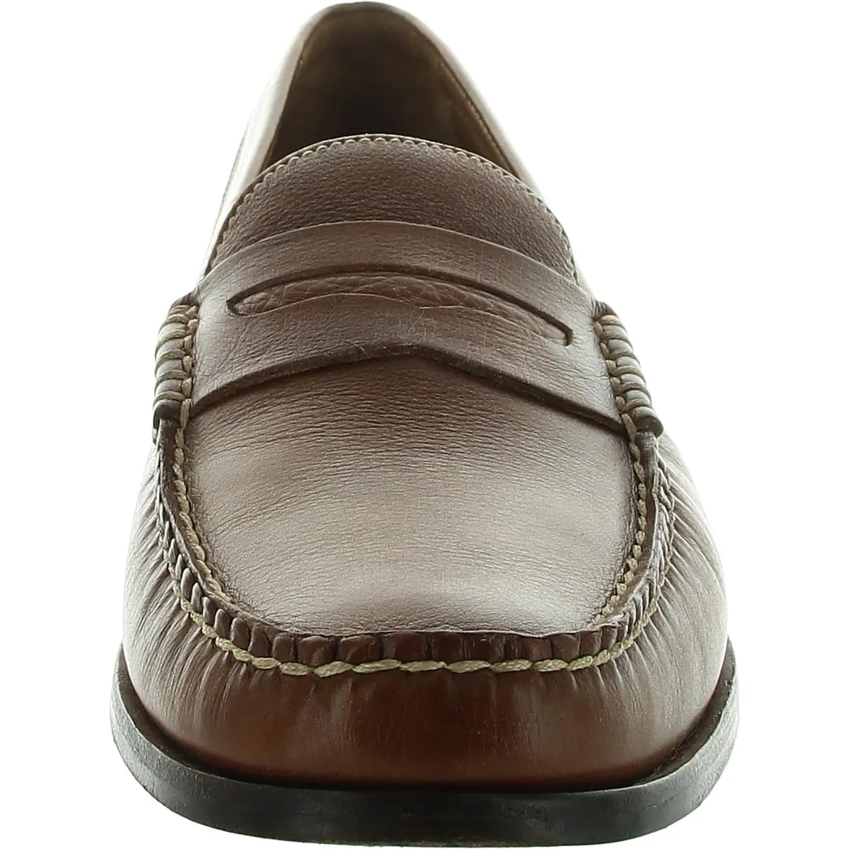 Mens Padded Insole Leather Loafers