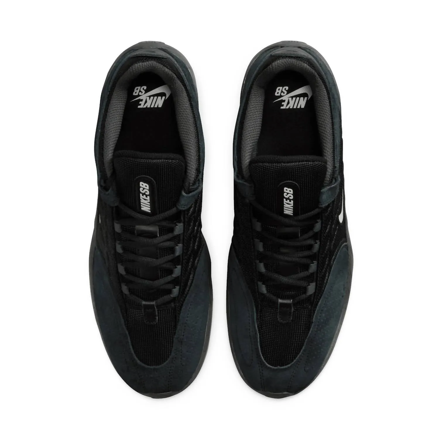 Men's Sb Vertebrae Sneakers In Black Gum