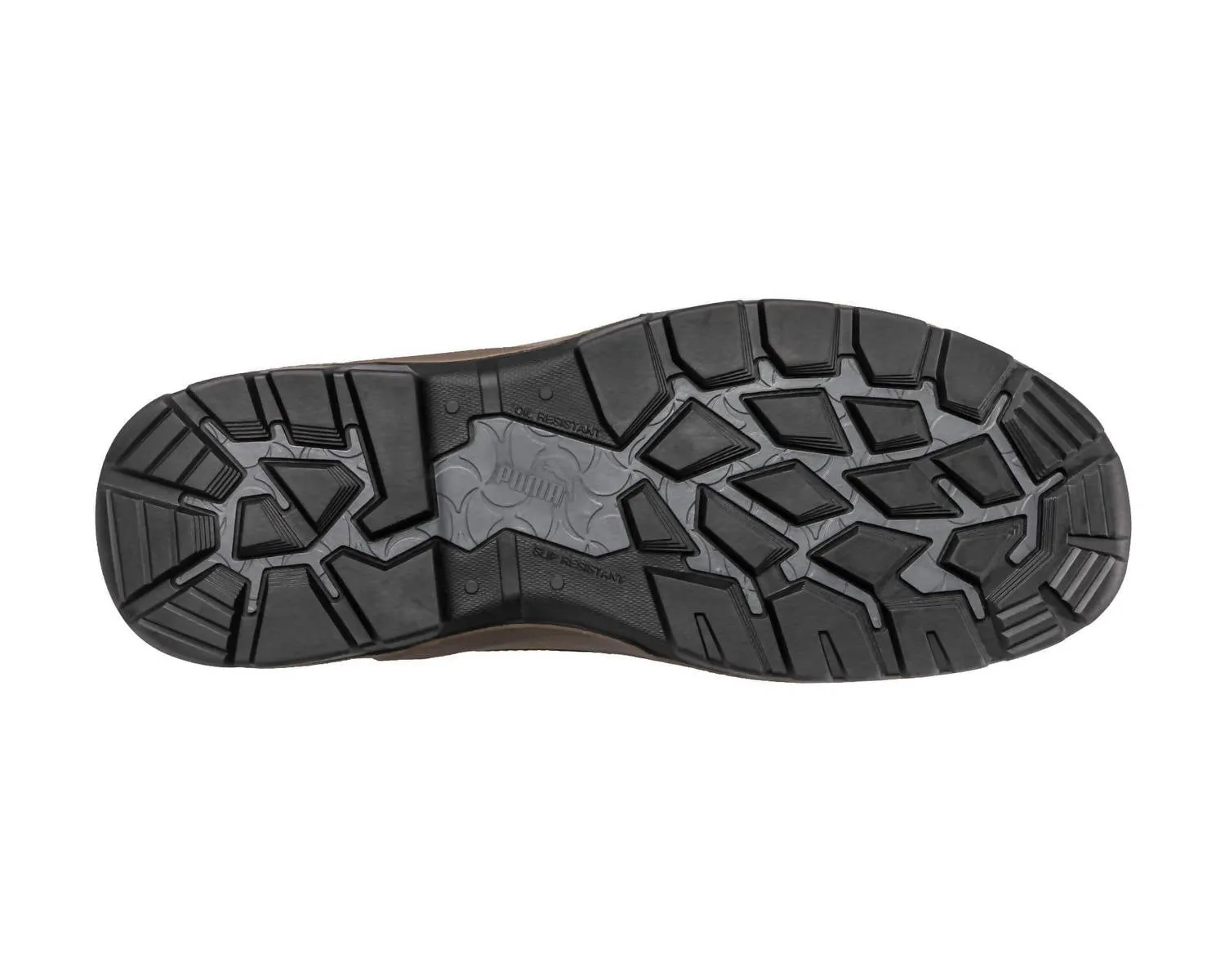 Men's Tanami Mid Safety Composite Toe Work Shoes In Brown