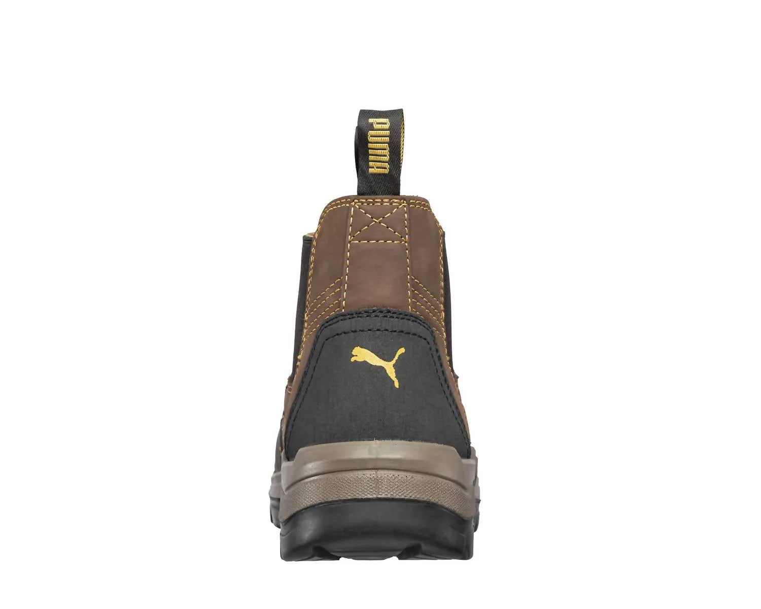 Men's Tanami Mid Safety Composite Toe Work Shoes In Brown