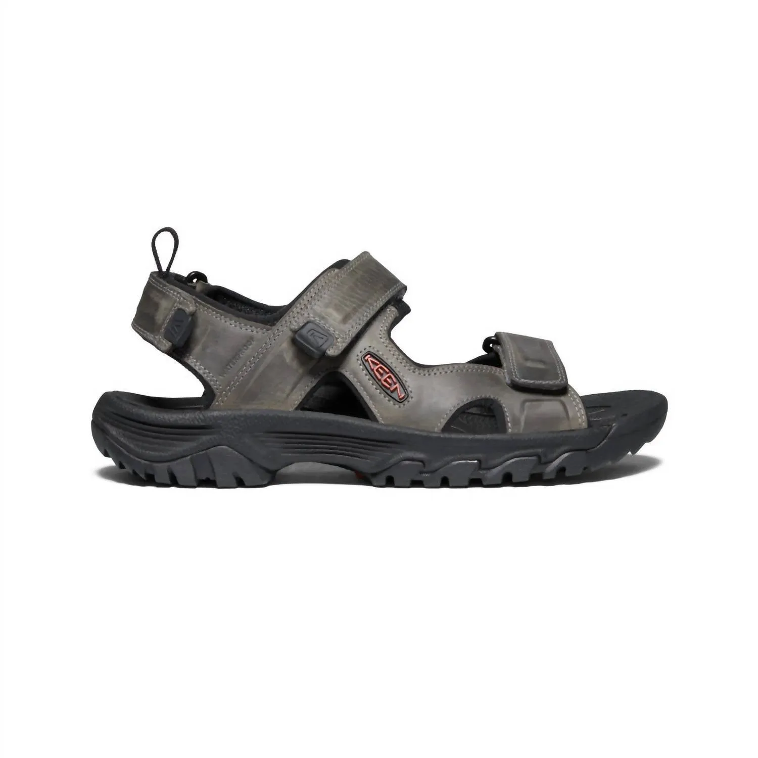 Men��S Targhee Iii Open Toe Sandals In Grey/black